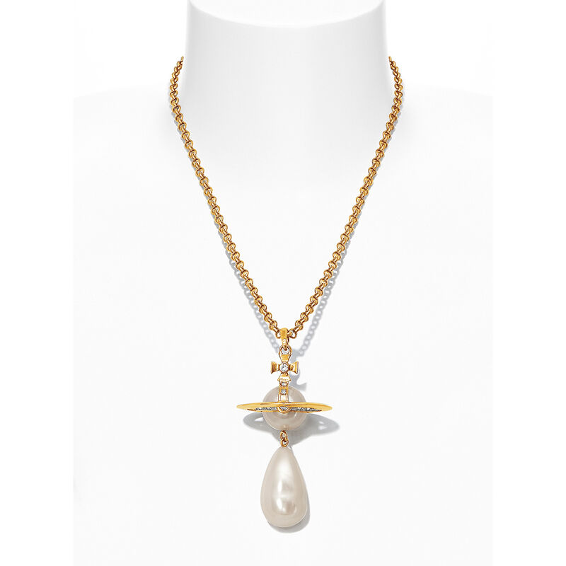 Vivienne Westwood Giant Pearl Drop Pendant image number 1